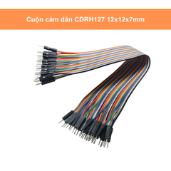Dây cắm test board 30cm, dây đực đực, dây đực cái, dây cái cái, dây nối 7 màu 30cm