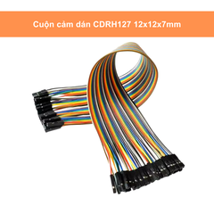 Dây cắm test board 30cm, dây đực đực, dây đực cái, dây cái cái, dây nối 7 màu 30cm