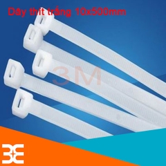 Dây Thít, Dây Buộc Nhựa 10x500mm - Túi 100 Sợi