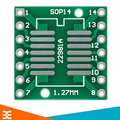 Đế Chuyển Đổi Chân IC PCB Adapter SOP Sang DIP