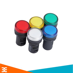 Đèn Báo Nguồn CHINT ND16-22DS/4 220VAC 22mm Cho Tủ Điện