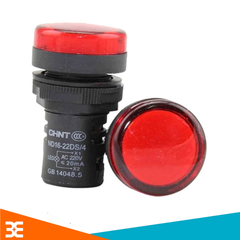 Đèn Báo Nguồn CHINT ND16-22DS/4 220VAC 22mm Cho Tủ Điện