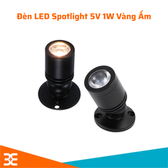 Đèn LED Spotlight 5V 1W Vàng Ấm