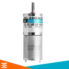 Động Cơ Giảm Tốc XD-25GA370 12VDC 5W 0.3A