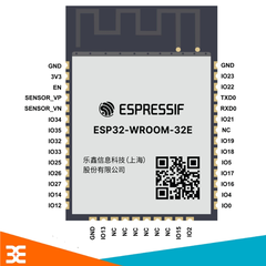 Mạch thu phát Wifi Bluetooth SoC ESP32 ESP-WROOM-32E 16Mb