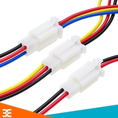 Bộ giắc nối dây điện 2P 2.8mm đực cái dây 30cm cho xe máy, ô tô
