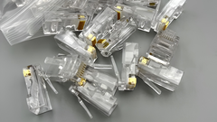 Hạt Mạng, Đầu Jack RJ45 - Chân đồng