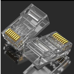 Hạt Mạng, Đầu Jack RJ45 - Chân đồng