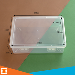 Hộp nhựa đa năng chữ nhật cao 4~5cm | Linh kiện 3M