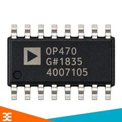 IC Quad OP-AMP OP470 SOIC-16 Chân Dán
