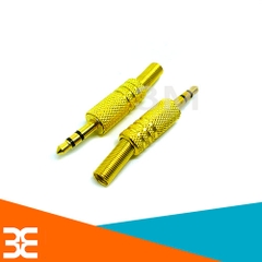 Jack audio 3.5mm đực mạ vàng - Bộ 2 Chiếc