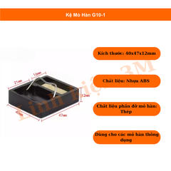Kệ mỏ hàn G10-1 nhỏ gọn, bền chắc, tiện dụng | Linh kiện 3M