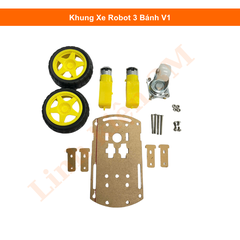 Khung Xe Robot 3 Bánh V1