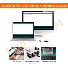Arduino Due chính hãng | Vi xử lý 32-bit ARM 84 MHz – Linh kiện 3M