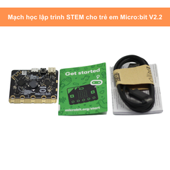 Mạch học lập trình , vi điều khiển STEM cho trẻ em Micro:bit V2.2