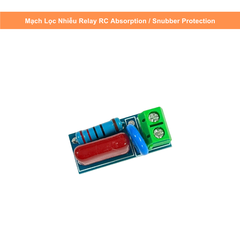 Mạch Lọc Nhiễu Relay RC Absorption / Snubber Protection