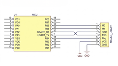 Mạch Thu Phát RF LORA UART 433MHz 3000m 20dBm