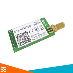 Mạch Thu Phát RF LORA UART 433MHz 3000m 20dBm