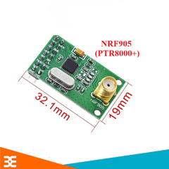 Mạch Thu Phát Sóng NRF905 (PTR8000 +)  Băng Tần 433/868/915MHz