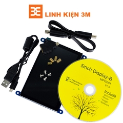 Màn Hình Raspberry 5 Inch 800x480 Cảm Ứng Điện Dung