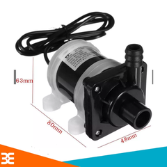 Máy bơm nước chìm điện từ không chổi than 12VDC