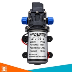 Máy bơm nước mini áp lực 3210YB-12-80 12V 80W 6L