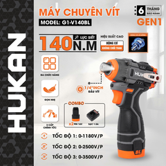 Máy khoan vít cầm tay Hukan G1-V140BL