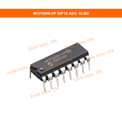 MCP3008-I/P DIP16 ADC 10-Bit