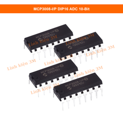 MCP3008-I/P DIP16 ADC 10-Bit