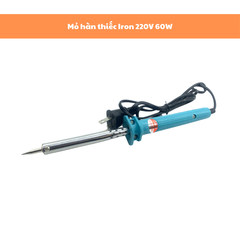 Tay hàn nhiệt, mỏ hàn thiếc SOLDERRING IRON 220v 60w hàn linh kiện điện tử 3m