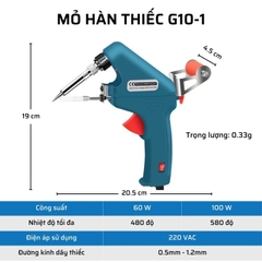 Mỏ hàn thiếc tự động đẩy thiếc hàn G10-10 220V 60w 100w Linh kiện điện tử 3M