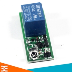 Module Điều Khiển Relay Bằng Remote Hồng Ngoại 5VDC 1 Kênh