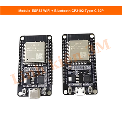Module ESP32 WIFI + Bluetooth CP2102 Type-C – Module WiFi 30 chân chuẩn Type-C | Linh kiện 3M