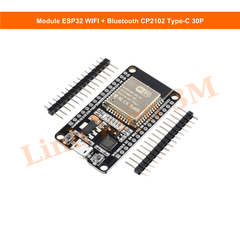 Module ESP32 WIFI + Bluetooth CP2102 Type-C – Module WiFi 30 chân chuẩn Type-C | Linh kiện 3M