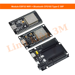 Module ESP32 WIFI + Bluetooth CP2102 Type-C – Module WiFi 30 chân chuẩn Type-C | Linh kiện 3M