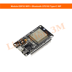 Module ESP32 WIFI + Bluetooth CP2102 Type-C – Module WiFi 30 chân chuẩn Type-C | Linh kiện 3M
