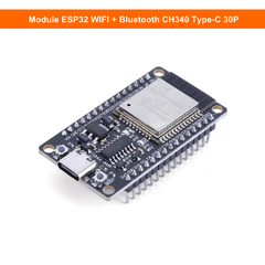 Module ESP32 WIFI + Bluetooth CH340 Type-C 30P