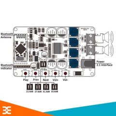 Module Khuếch Đại Âm Thanh TDA7492P Bluetooth CSR4.0