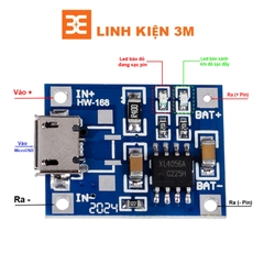 Module Sạc Pin TP4056 1A MicroUSB V1