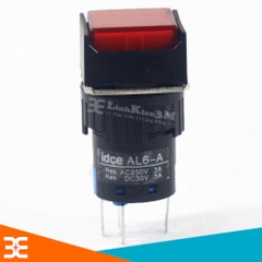 Nút nhấn giữ vuông AL6-A/LA16F-11DZ 24VDC có đèn