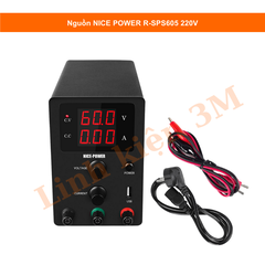 Nguồn DC điều chỉnh R-SPS605 60V 5A – LED kỹ thuật số | Linh kiện 3M