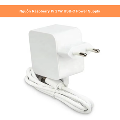 Bộ nguồn, bộ sạc 27W USB-C Raspberry Pi 5
