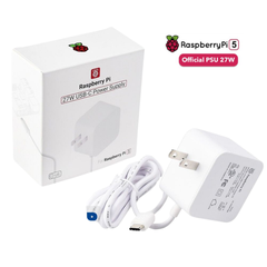 Bộ nguồn, bộ sạc 27W USB-C Raspberry Pi 5