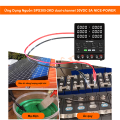 Nguồn SPS305-2KD dual-channel 30VDC 5A NICE-POWER | Linh kiện 3M