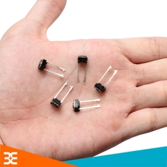 Nút Nhấn 2 Chân Vuông Đen 6x6x5mm