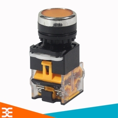 Nút Nhấn LA38-BN/203 Giữ Trạng Thái Không Đèn 10A NO/NC