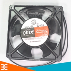 Quạt Tản Nhiệt ORIX 220VAC 12x12x3.8Cm Cao Cấp