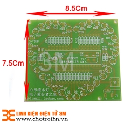 PCB Led Trái Tim 32 Led Basic 75x85mm