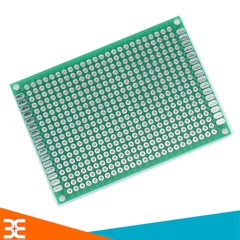 Phíp Đồng Đục Lỗ 2 Mặt PCB Xanh Dày 1.6mm