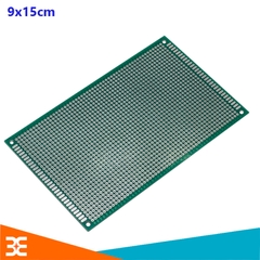 Phíp Đồng Đục Lỗ 2 Mặt PCB Xanh Dày 1.6mm